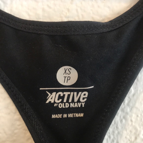 XS black compression sports bra Old Navy - Picture 2 of 4